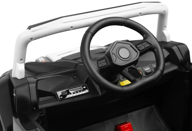 Toyz Axel pojazd na akumulator dla dzieci 12V 4x45W buggy ATV BIAŁY