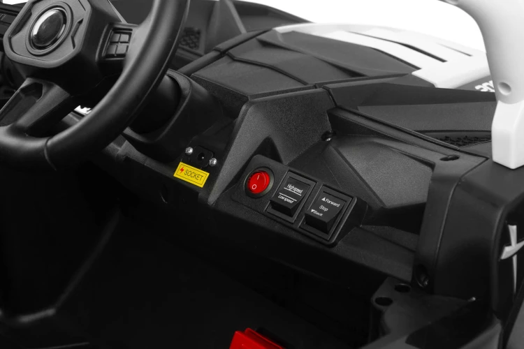 Toyz Axel pojazd na akumulator dla dzieci 12V 4x45W buggy ATV BIAŁY