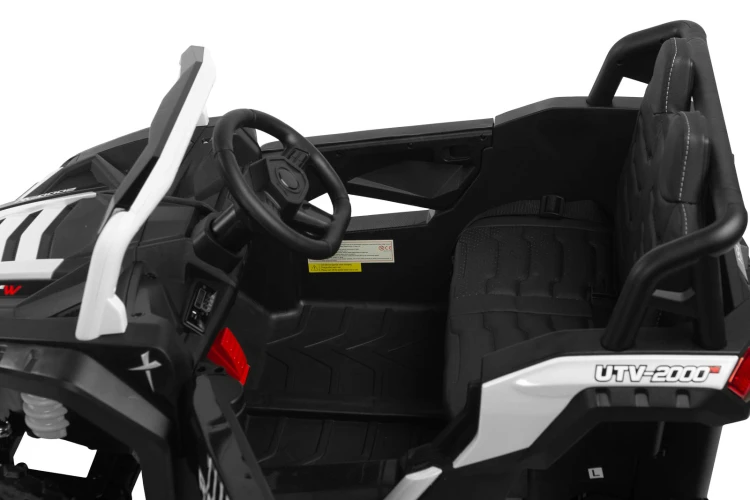 Toyz Axel pojazd na akumulator dla dzieci 12V 4x45W buggy ATV BIAŁY