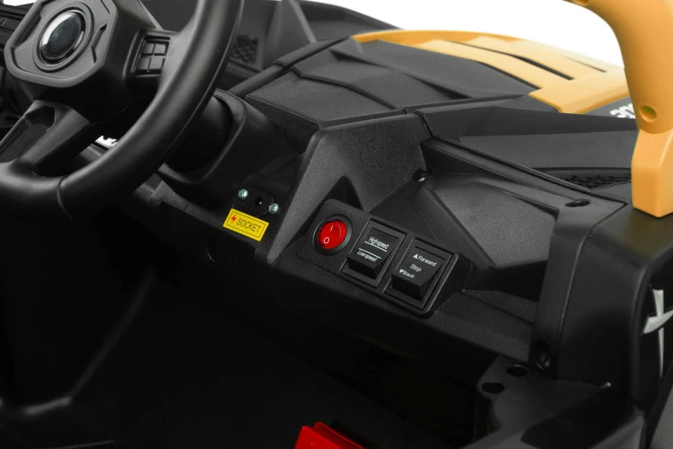 Toyz Axel pojazd na akumulator dla dzieci 12V 4x45W buggy ATV ZŁOTY