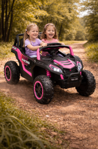 Toyz Axel pojazd na akumulator dla dzieci 12V 4x45W buggy ATV RÓŻOWY