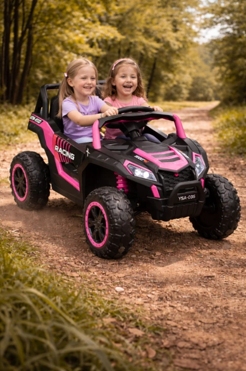Toyz Axel pojazd na akumulator dla dzieci 12V 4x45W buggy ATV RÓŻOWY