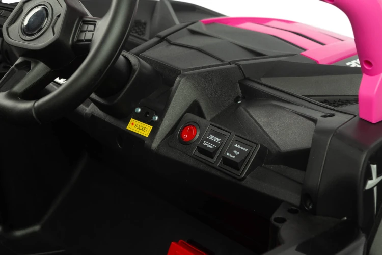 Toyz Axel pojazd na akumulator dla dzieci 12V 4x45W buggy ATV RÓŻOWY