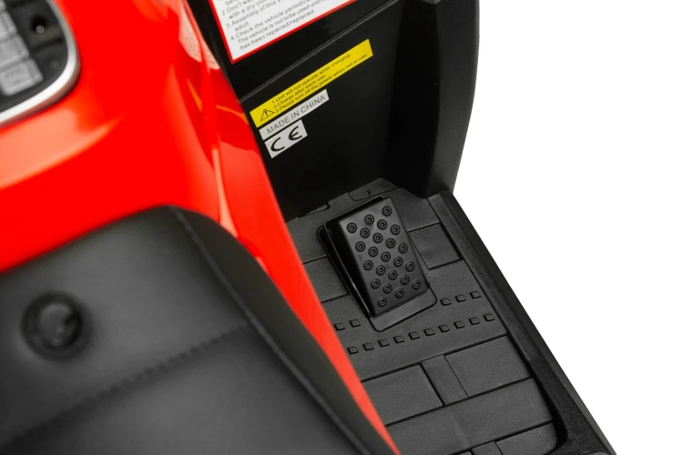Toyz Rush quad na akumulator dla dzieci 24V 4x80W 4x4 CZERWONY