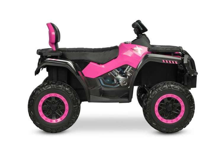 Toyz Rush quad na akumulator dla dzieci 24V 4x80W 4x4 RÓŻOWY