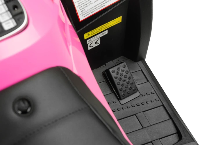 Toyz Rush quad na akumulator dla dzieci 24V 4x80W 4x4 RÓŻOWY