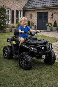 Toyz Outlander pojazd na akumulator dla dzieci 24V 4x200W 4x4 CZARNY