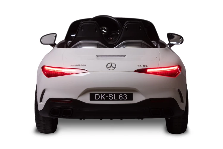 Toyz Mercedes SL63 samochód na akumulator dla dzieci 12V 7Ah BIAŁY
