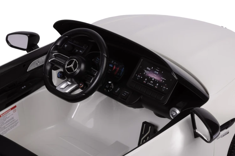 Toyz Mercedes SL63 samochód na akumulator dla dzieci 12V 7Ah BIAŁY