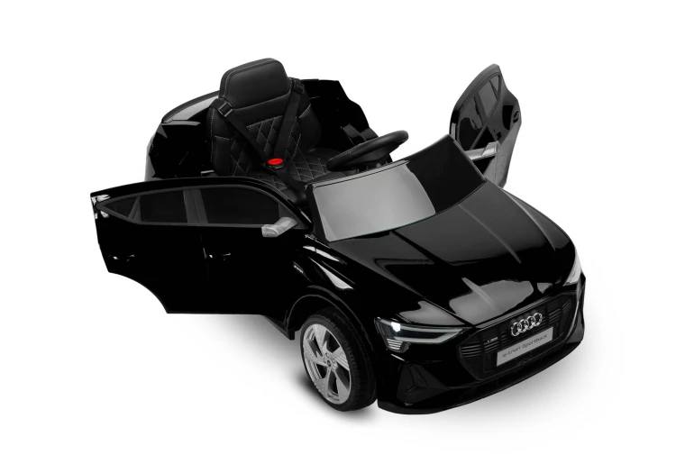 Toyz Audi E-tron samochód na akumulator dla dzieci 12V 7Ah 4x45W CZARNY