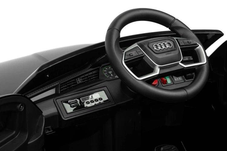 Toyz Audi E-tron samochód na akumulator dla dzieci 12V 7Ah 4x45W CZARNY