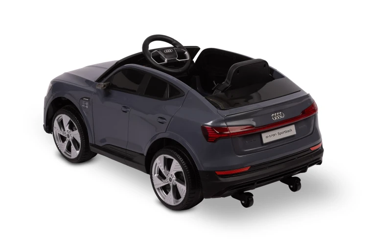 Toyz Audi E-tron samochód na akumulator dla dzieci 12V 7Ah 4x45W SZARY