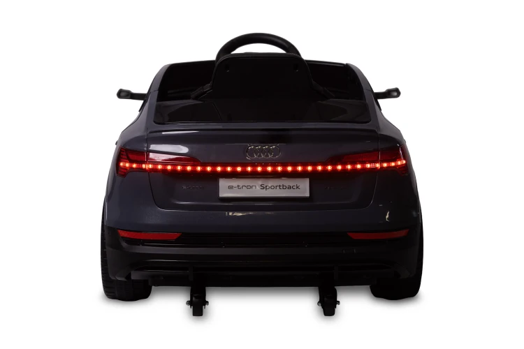 Toyz Audi E-tron samochód na akumulator dla dzieci 12V 7Ah 4x45W SZARY