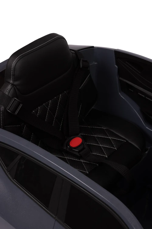 Toyz Audi E-tron samochód na akumulator dla dzieci 12V 7Ah 4x45W SZARY