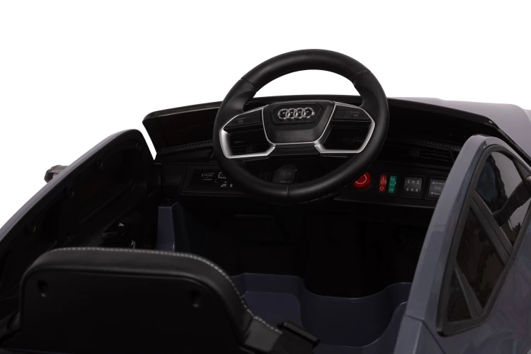 Toyz Audi E-tron samochód na akumulator dla dzieci 12V 7Ah 4x45W SZARY