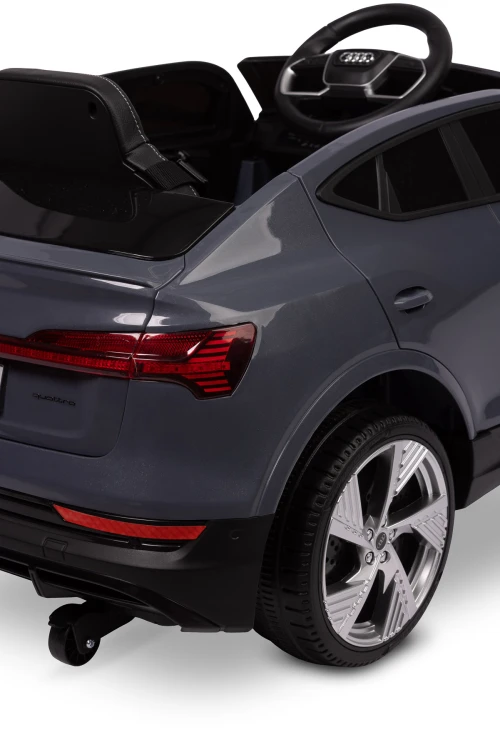 Toyz Audi E-tron samochód na akumulator dla dzieci 12V 7Ah 4x45W SZARY