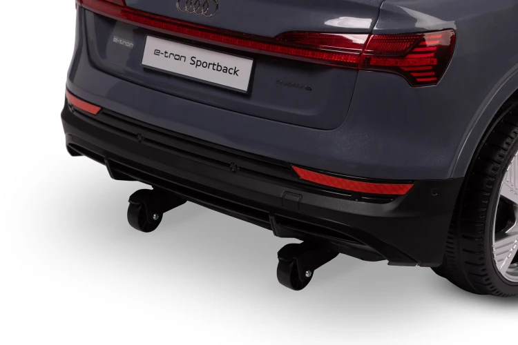 Toyz Audi E-tron samochód na akumulator dla dzieci 12V 7Ah 4x45W SZARY