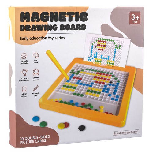 UKŁADANKA MAGNETYCZNA TABLICA MAGPAD XL