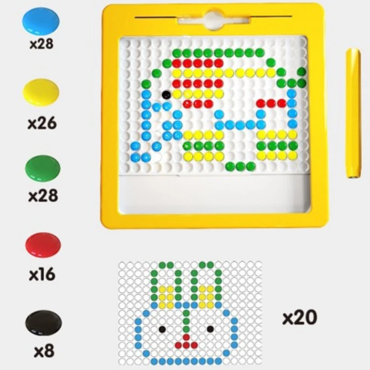 UKŁADANKA MAGNETYCZNA TABLICA MAGPAD XL