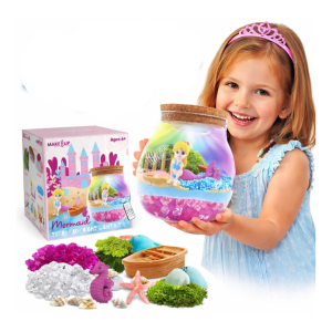 KULA TERRARIUM ŚWIECĄCE Z SYRENKĄ