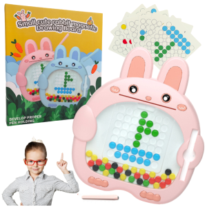 Tablica magnetyczna Montessori królik dla dzieci edukacyjna zabawka prezent