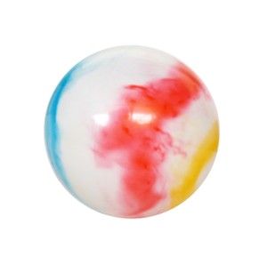 Piłka tęczowa 10 cali kolorowa piłka dla dzieci do zabawy