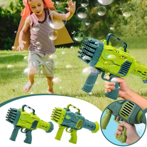 Pistolet do baniek Dinozaur dla dzieci zabawka do baniek mydlanych