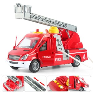 Auto straż pożarna pojazd ze światłem i dźwiękiem zabawka dla dzieci