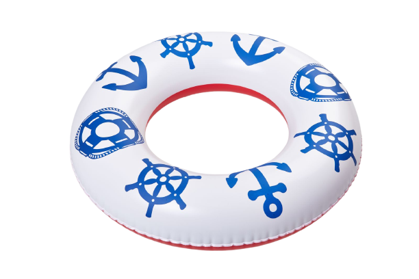Koło dmuchane 45 cm Kotwice dla dzieci do pływania na basen i plażę
