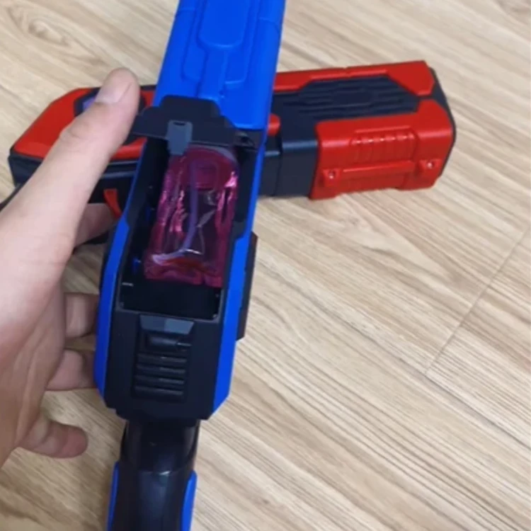 Pistolet do baniek Aparat bańki mydlane dla dzieci zabawka na płyn