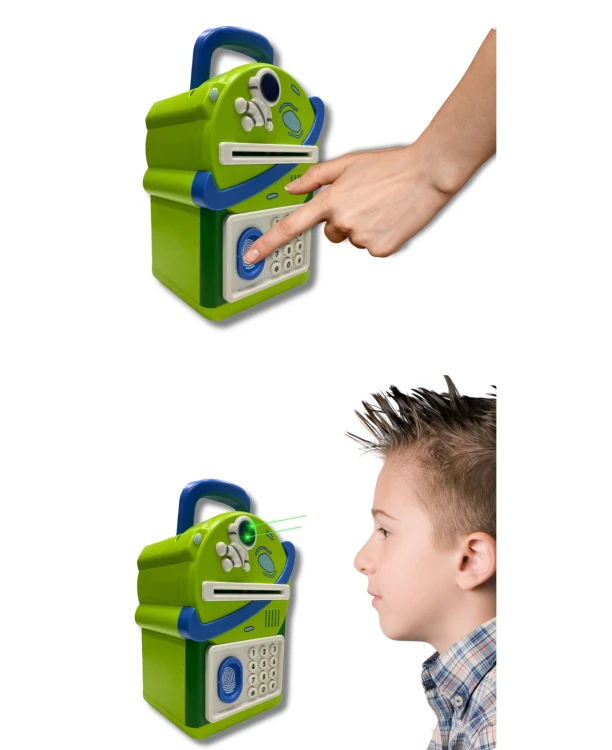 Skarbonka SEJF ZIELEŃ [EDUKACYJNE]