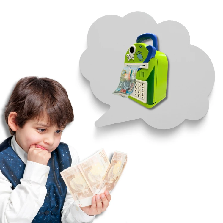 Skarbonka SEJF ZIELEŃ [EDUKACYJNE]