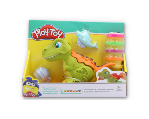 Ciastolina masa plastyczna Dinozaur z akcesoriami dla dzieci