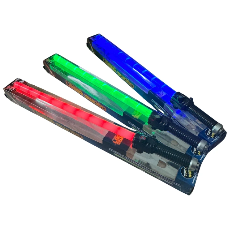 Miecz laserowy dla dzieci światło dźwięk mix kolorów zabawka świecąca