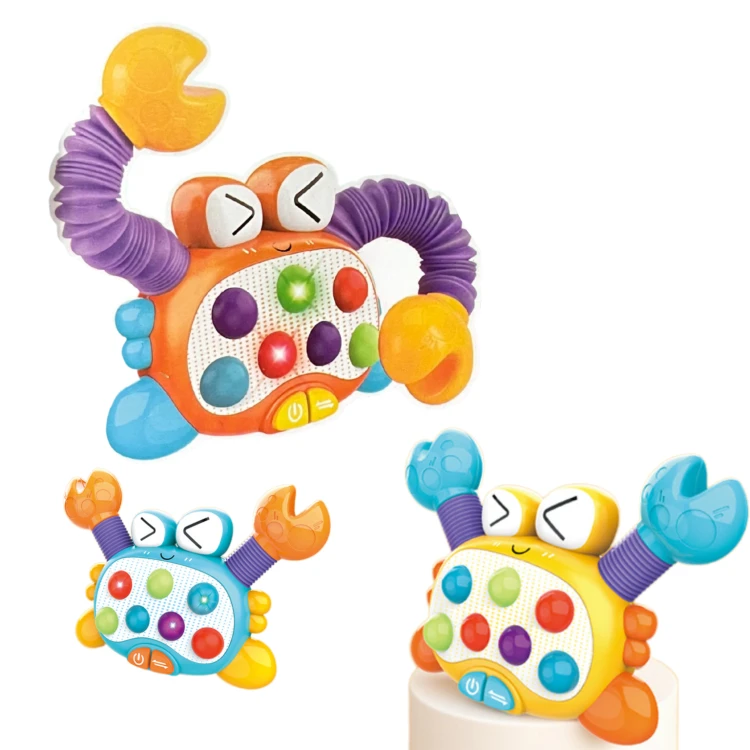 Gra zręcznościowa Krab 7w1 dla dzieci mix wzorów zabawka edukacyjna