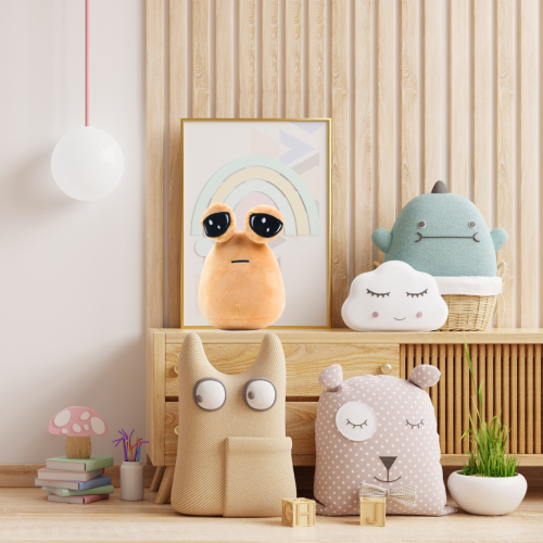 Maskotka Pou pluszowy ziemniak uroczy kosmita 22 cm