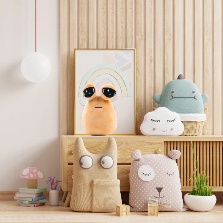 Maskotka Pou pluszowy ziemniak uroczy kosmita 22 cm