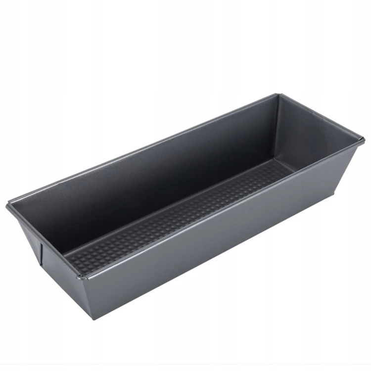 Keksówka fakturowa forma do pieczenia 31x12x7,8 cm blacha stal węglowa