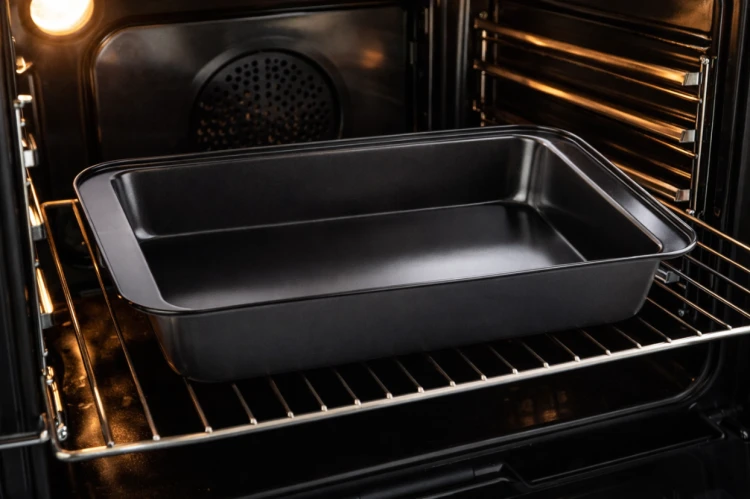 Keksówka forma do pieczenia ciasta 37x25 cm non stick stal węglowa blacha