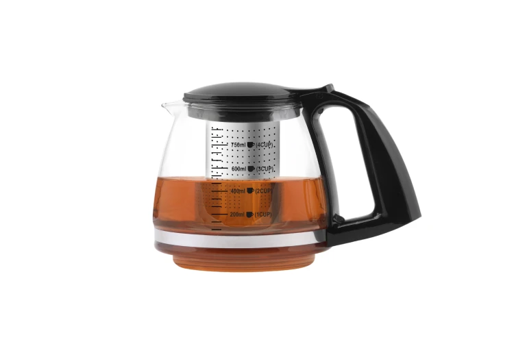 Dzbanek szklany Berretti 750 ml z zaparzaczem do herbaty i kawy