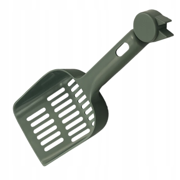 Łopatka do kuwety Misio dla kota sitko do żwirku plastikowa ergonomiczna