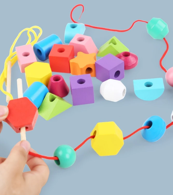 DREWNIANA UKŁADANKA MONTESSORI 2W1 [ZABAWKI - EDU]