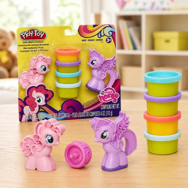 Ciastolina Masa Plastyczna Kucyk Pony Zestaw Kreatywny Akcesoria dla Dzieci