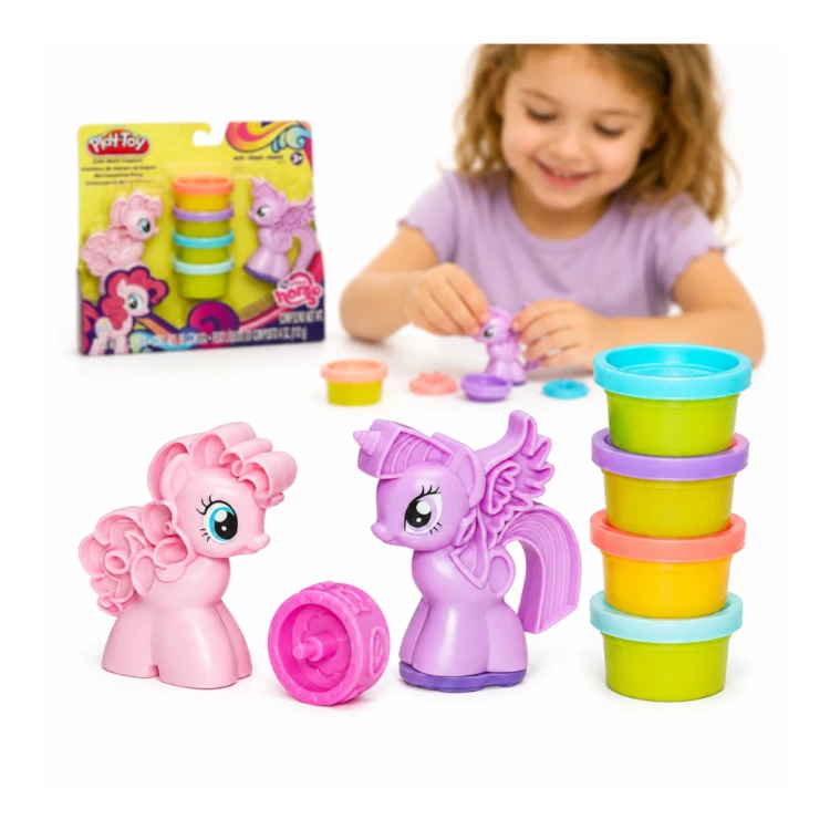 Ciastolina Masa Plastyczna Kucyk Pony Zestaw Kreatywny Akcesoria dla Dzieci