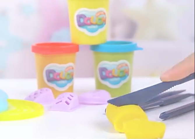 Ciastolina Magiczna Masa Plastyczna Fryzjer Jednorożec Akcesoria Zestaw