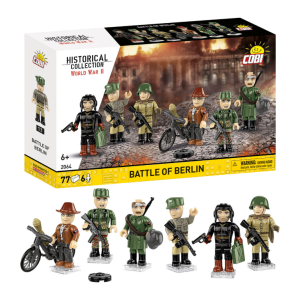 KLOCKI COBI-2064 Figurki Figures & Accessories - Battle of Berlin 1945 HISTORICAL COLLECTION WWII 77 el.