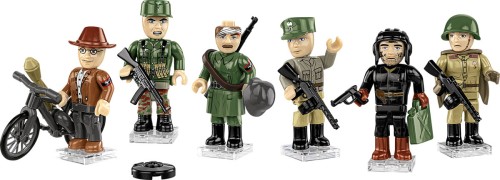 KLOCKI COBI-2064 Figurki Figures & Accessories - Battle of Berlin 1945 HISTORICAL COLLECTION WWII 77 el.