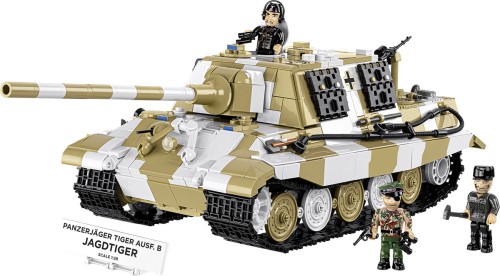 KLOCKI COBI-2674 Czołg Panzerjäger Tiger Ausf. B Jagdtiger HISTORICAL COLLECTION WWII 1371 el.