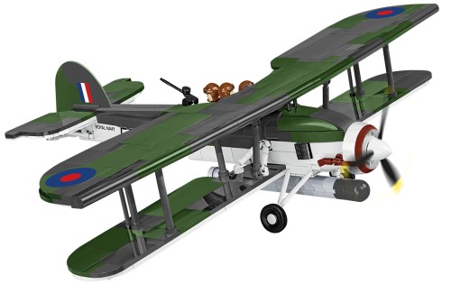 KLOCKI COBI-5769 Fairey Swordfish (Executive) HISTORICAL COLLECTION WWII 959 el.