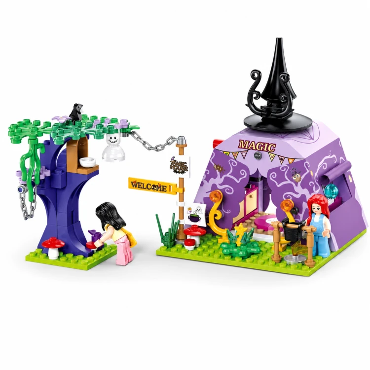 Klocki Konstrukcyjne Sluban Magiczny Domek 179 el na Dzień Dziecka